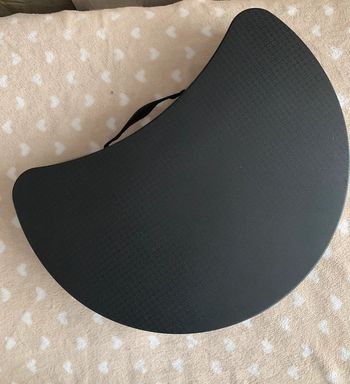 Support ordinateur portable ikea gris foncé noir😺