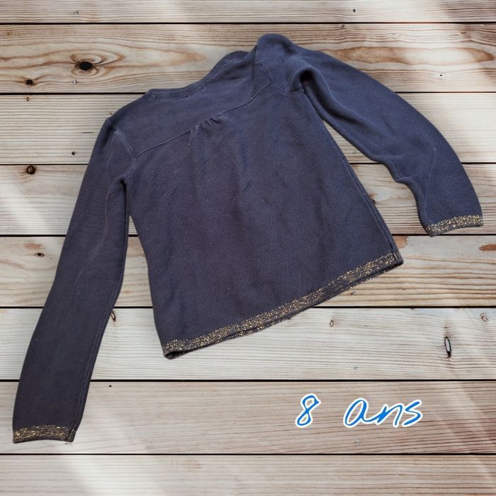 💙✨ Gilet bleu marine Orchestra – 8 ans ✨💙 - photo numéro 2