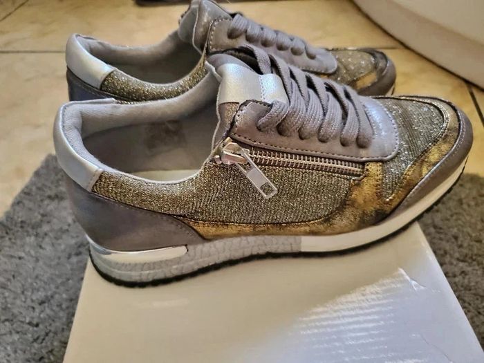 Baskets métallisée Morgan de toi taille 36 - photo numéro 5