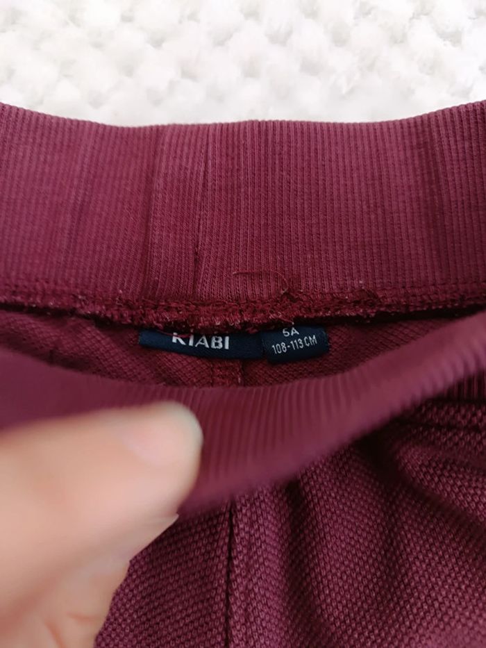 🔸 Short Bordeaux - Kiabi 5 Ans🔸 - photo numéro 4