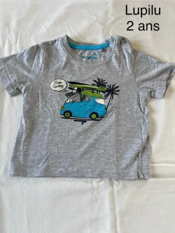 T-shirt lupilu 2 ans