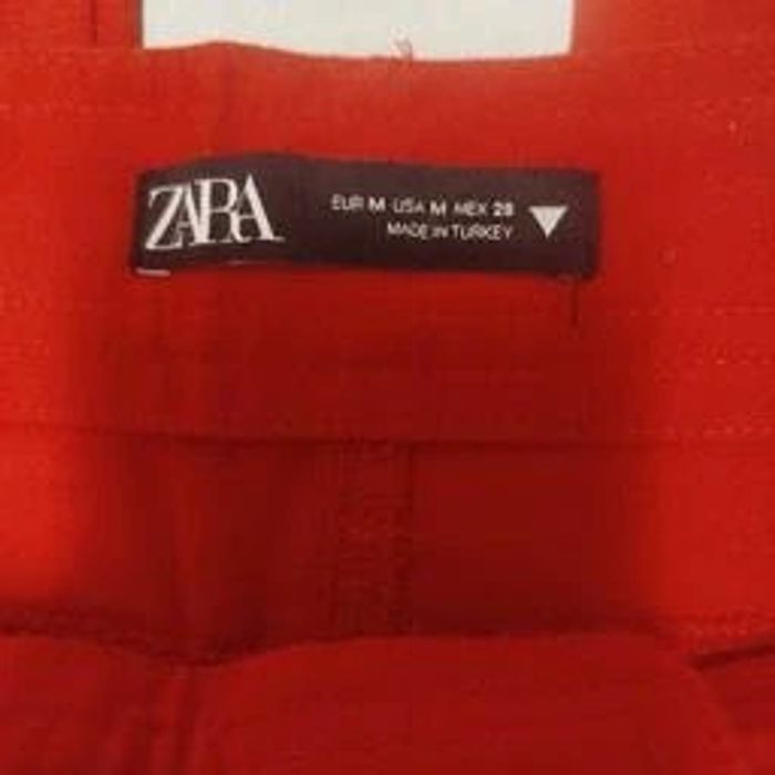 Pantalon rouge - Zara - M - photo numéro 3