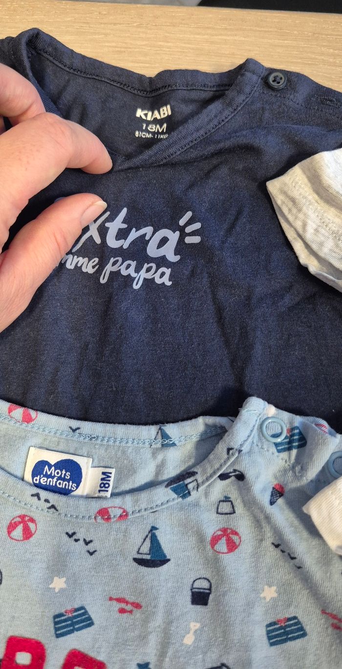 Lot tee-shirts manches courtes - photo numéro 7