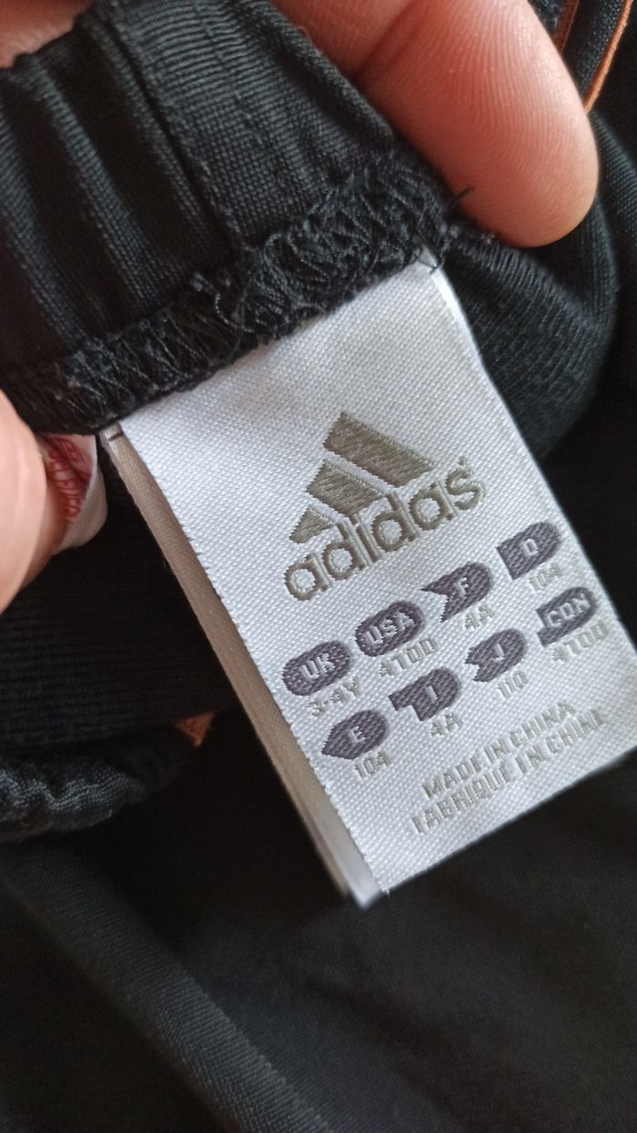 Pantalon jogging Adidas 4 ans noir - photo numéro 4