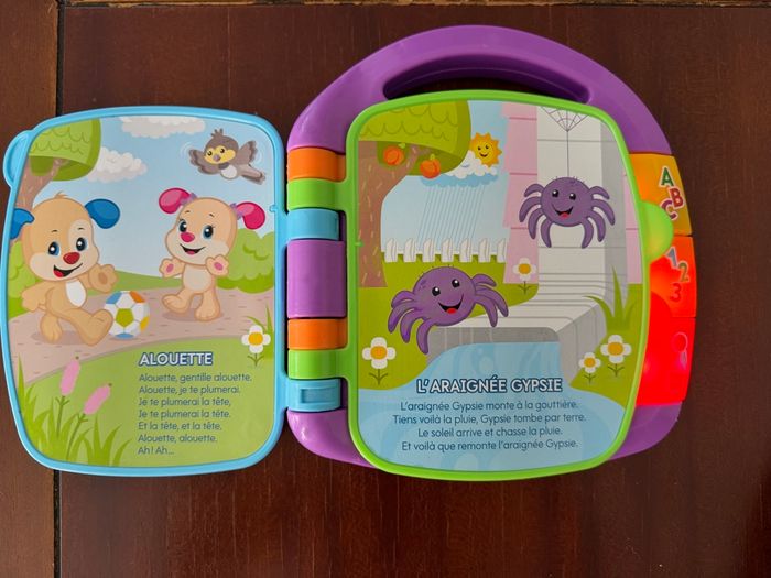 Livre interactif comptines fisher-price - photo numéro 2