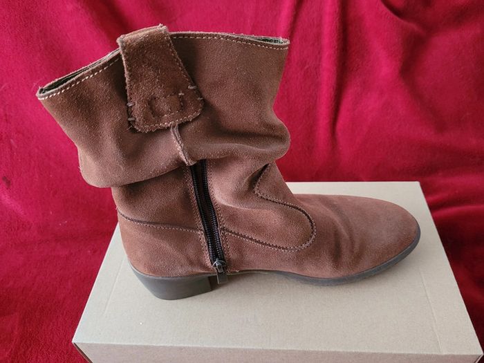 Bottines couleur daim 38 - photo numéro 5