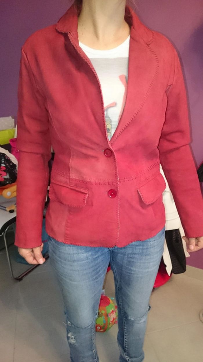 Veste cuir