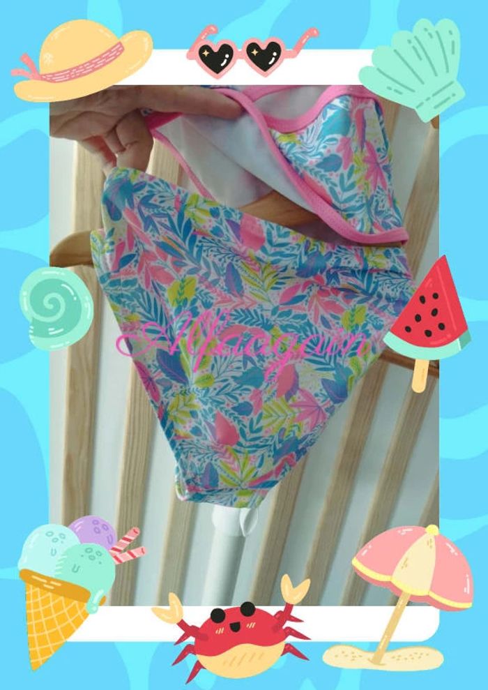 Maillot de bain neuf 10ans tissaia - photo numéro 7