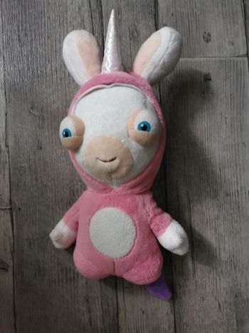 Peluche Lapin crétin