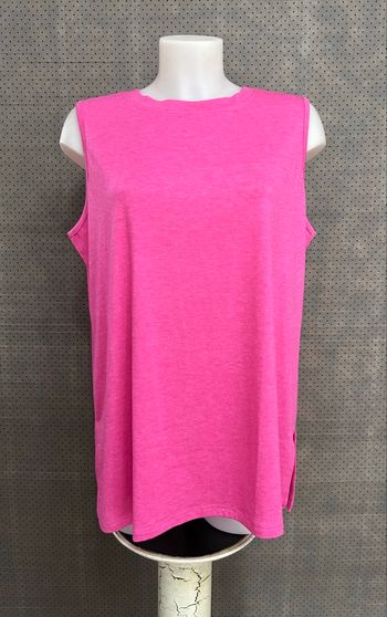 Débardeur rose fushia taille xl