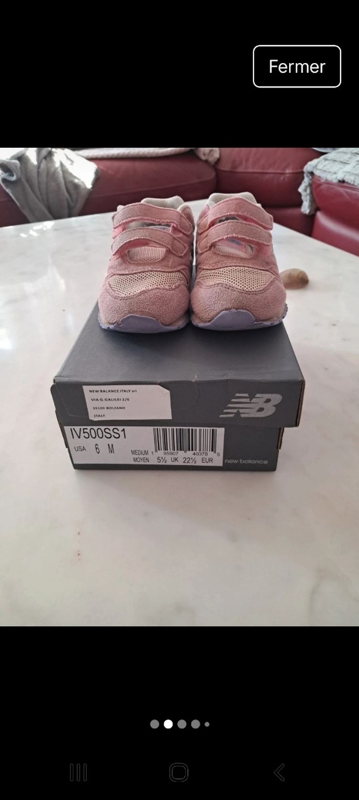 Basket New Balance pointure 22 - photo numéro 2