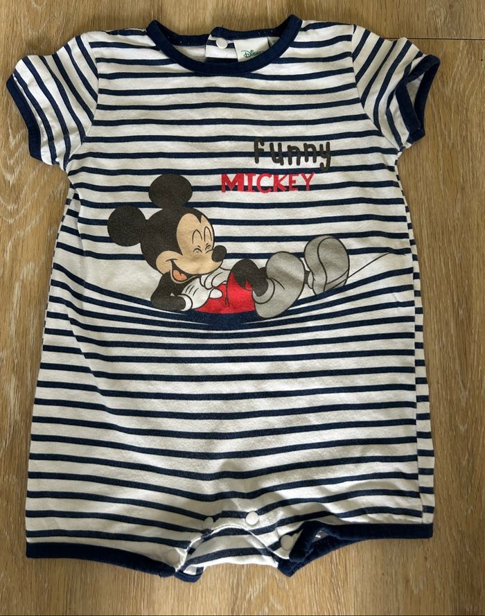 Body short Mickey 18 mois