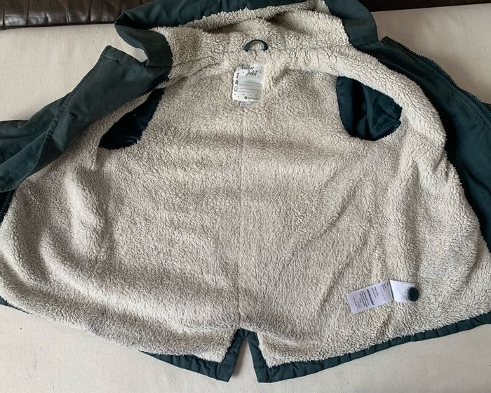 Veste mi saison doublée vert - photo numéro 2