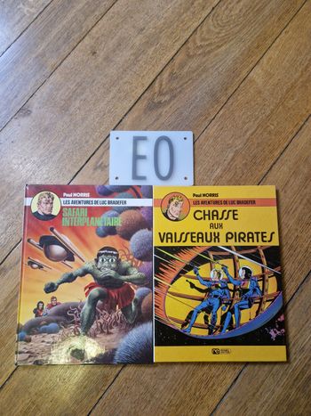 Lot de 2 bd luc bradefer tome 1 et 2 en eo