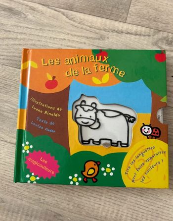 Livre animaux de la ferme