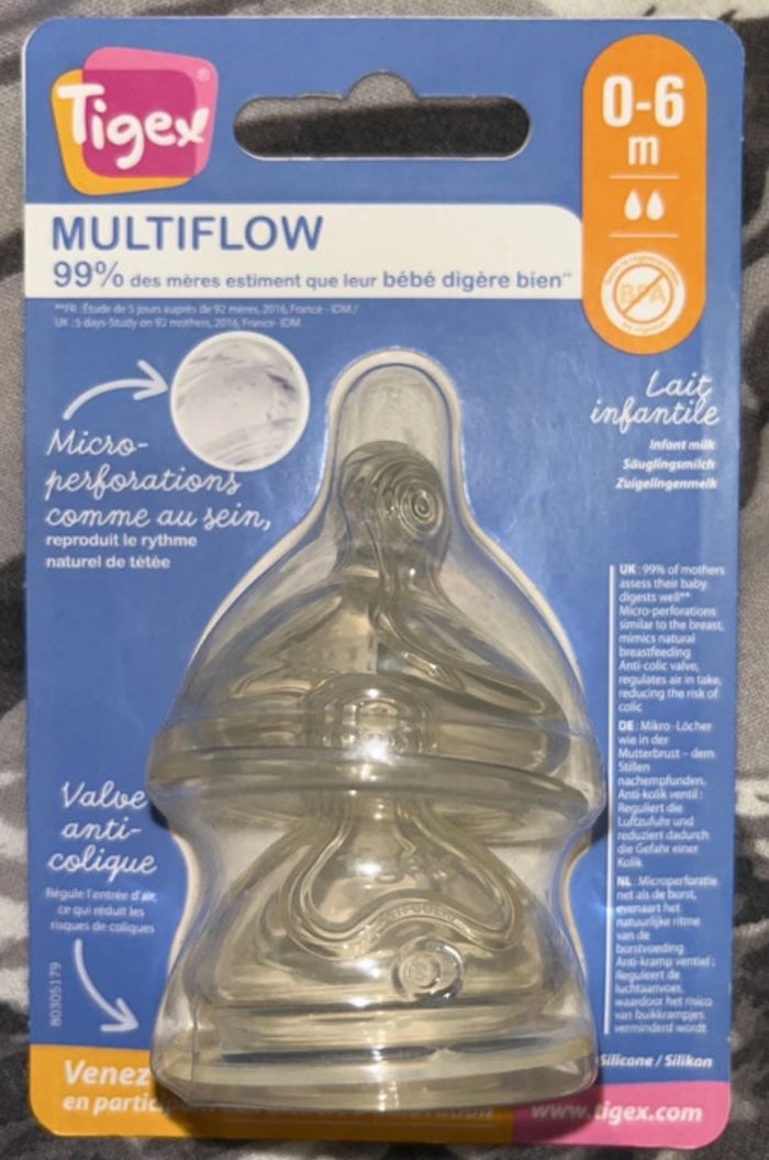 Tétine biberon