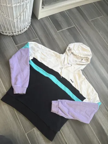 Sweat à capuche fila femme