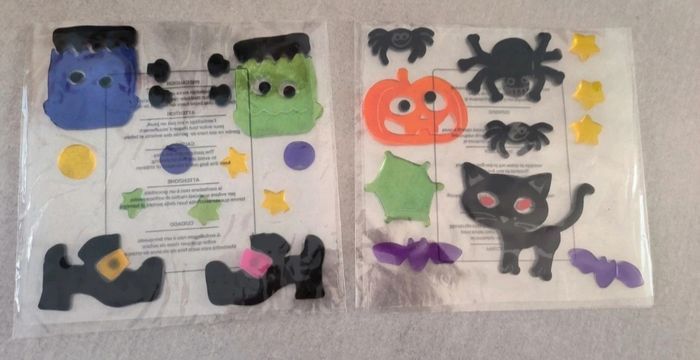 Autocollant halloween fenetre