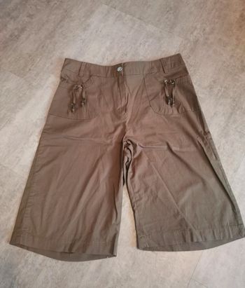 Short long kaki femme M 38 NEUF