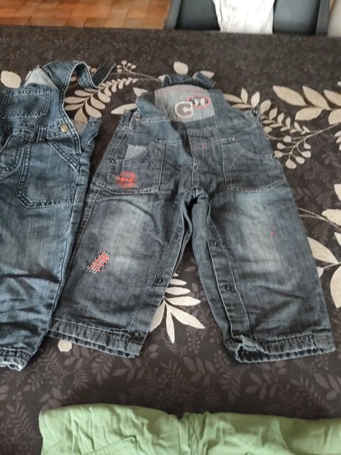 Lot salopettes 18 mois - photo numéro 6
