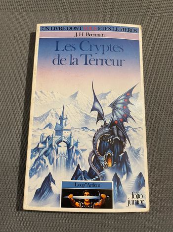 Les Cryptes de la Terreur / Livre Dont Vous êtes le Héros FR