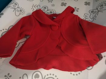 🎀🎄Petite veste rouge chic 6 mois Noel
