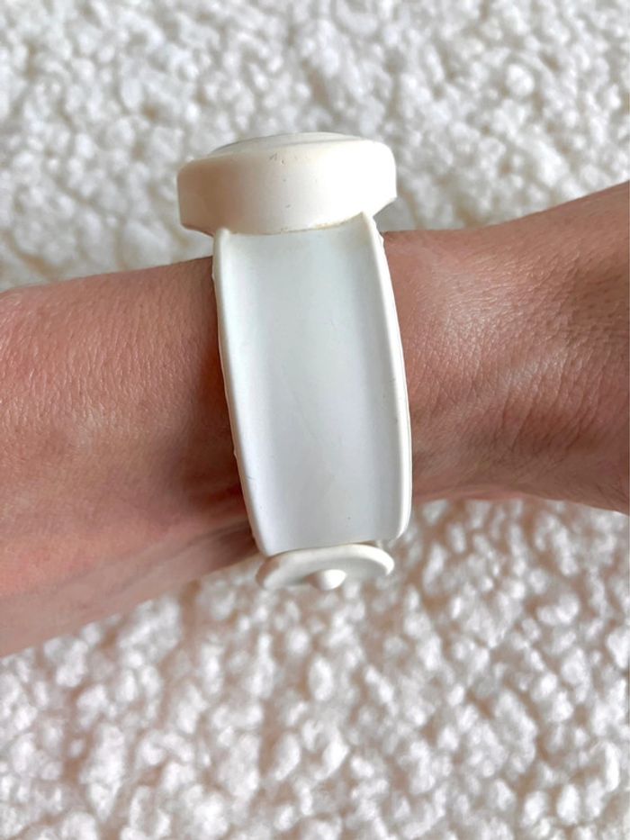 Montre LCT à quartz bracelet blanc aimanté - photo numéro 3