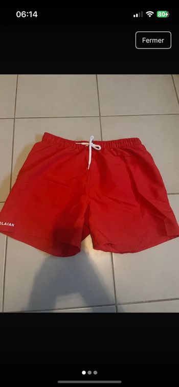 Short de bain décathlon olaian S