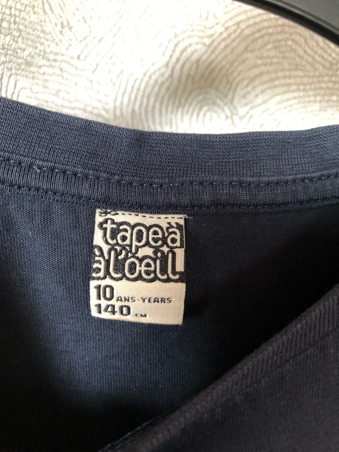 T-shirt rock guitares tête de mort 10 ans Tape à l’œil - photo numéro 3