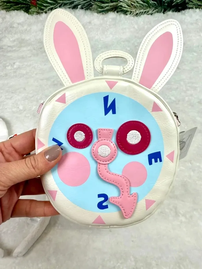 Ensemble Ears (serre-tête) et sacoche Disney Lapin Blanc Alice - Tokyo Disneyland - photo numéro 4