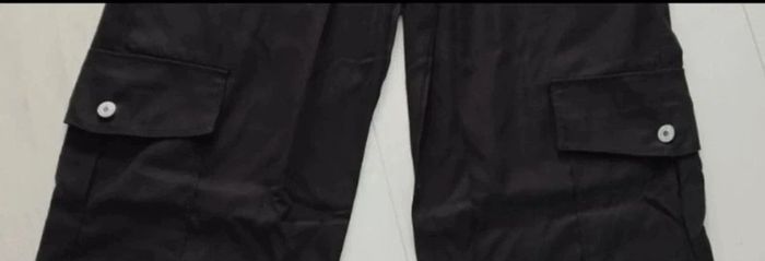 Pantalon noir cargo large Heng sheng jeans - photo numéro 9