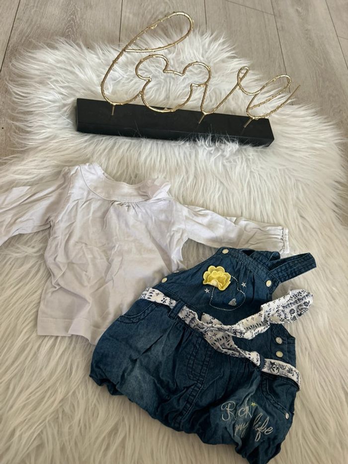 Très beau ensemble deux pièces 😻 taille 3 mois gemo - photo numéro 2