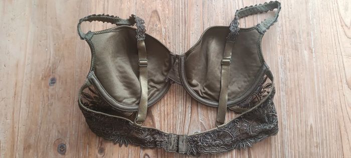 Soutien-gorge kaki et marron - photo numéro 2