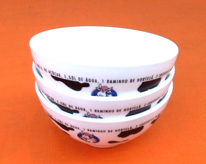 Arcopal France 3 bols publicitaires Lait Mimosa (Portugal) - photo numéro 2