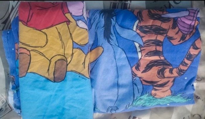 Taie d'oreiller + drap winnie l'ourson