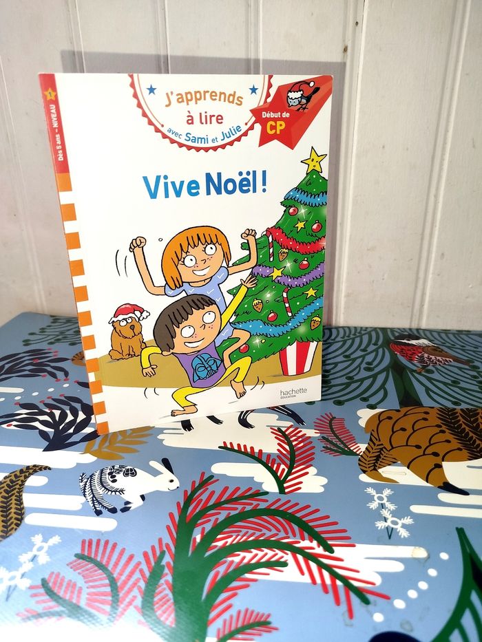 📚 Hachette Éducation Sami et Julie CP niveau 1 Vive Noël