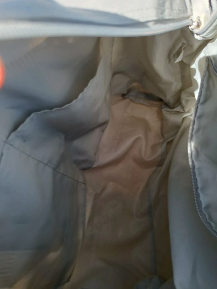 Grand sac gris et blanc - photo numéro 5