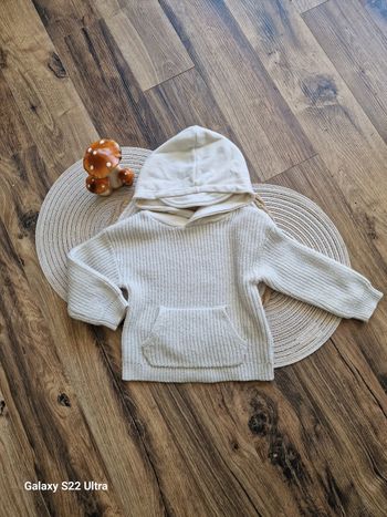 Sweat à capuche beige Kiabi – Taille 3 ans (90-97 cm)