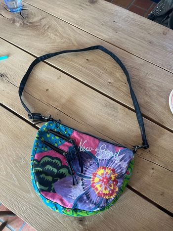 Sac besace desigual