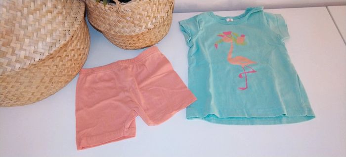 Ensemble short + t-shirt T9M