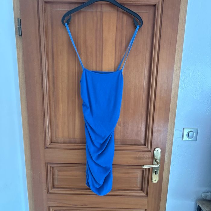 Robe shein Taille S Bleu