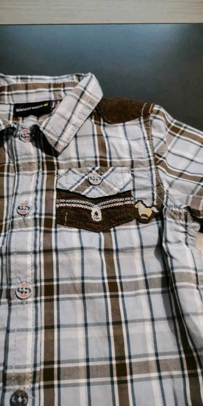 Chemise sergent major 6 mois - photo numéro 3