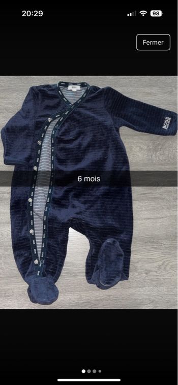 Pyjama Hugo boss 6 mois