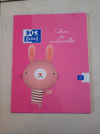 Cahier maternelle