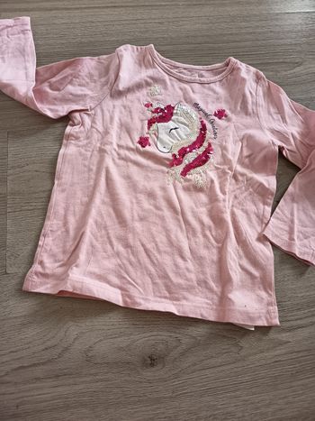 Tee shirt manche longue 4 ans
