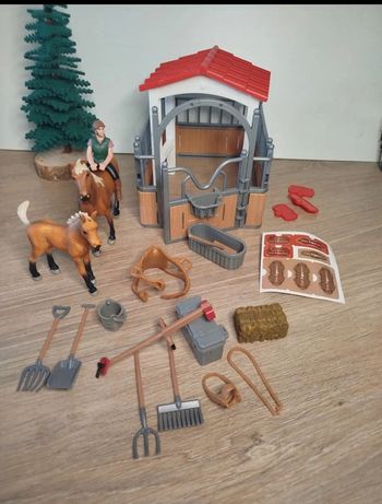 Boite Kit d'équitation + cavalière