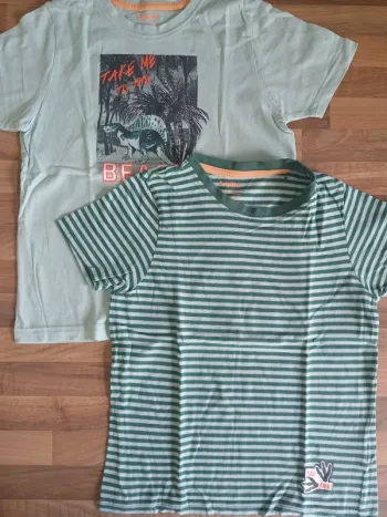 Lot de 2 t-shirts garçon 6-8ans