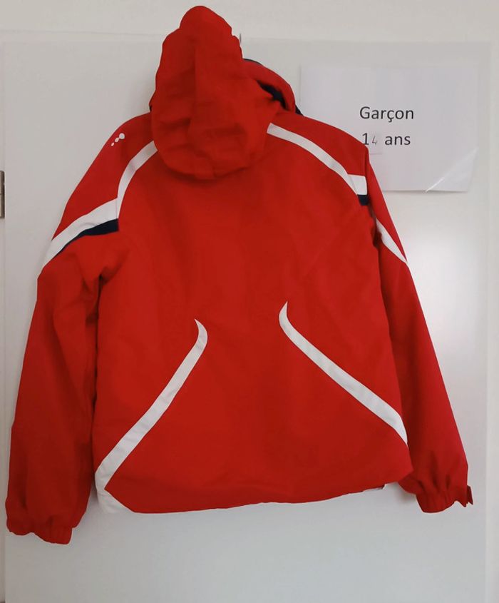 Manteau Oxylane Wed'ze imperméable 14 ans - photo numéro 3