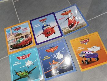 Lot livres cars planes 2