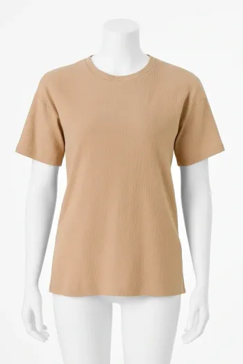 T-shirt beige Taille unique Made in Italy